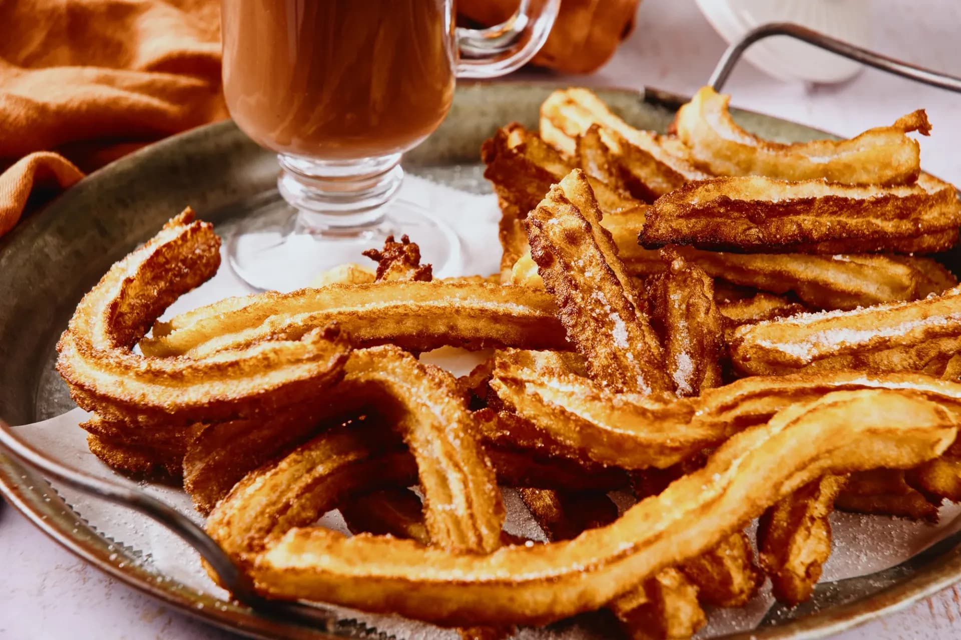 Churros con Chocolate